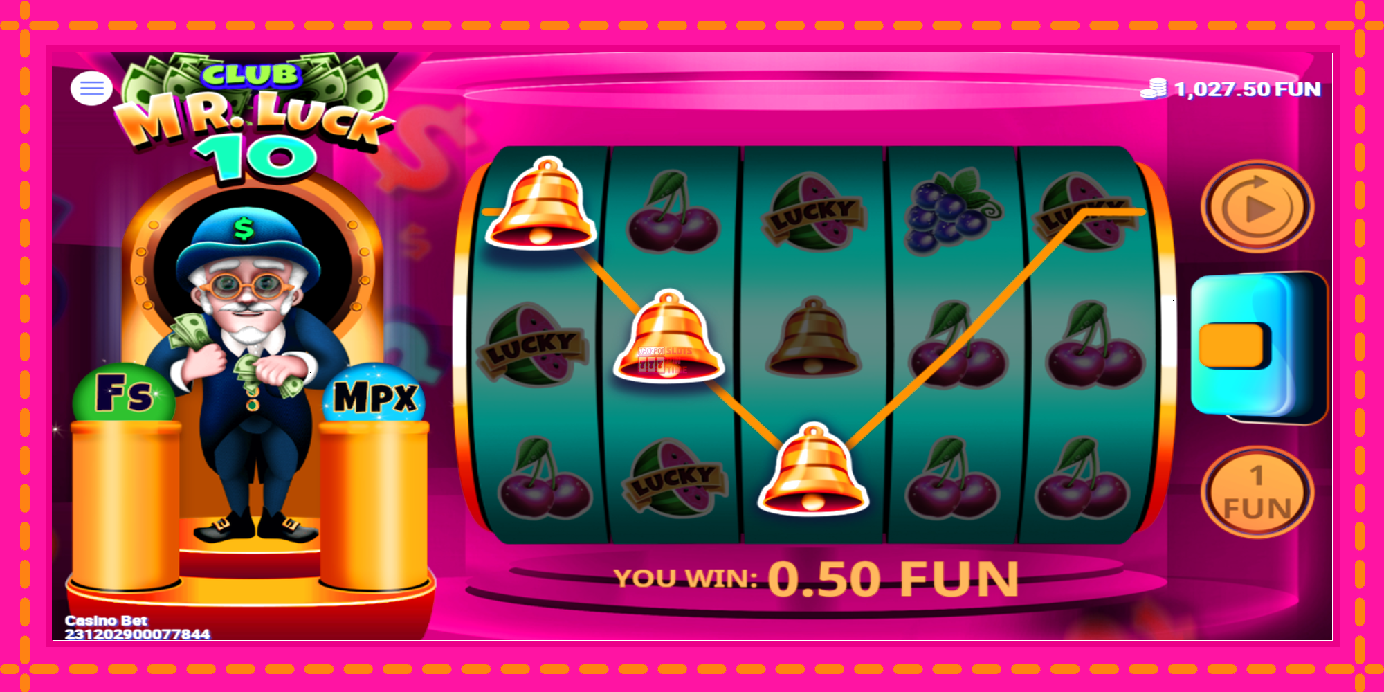 Slot machine Club Mr. Luck 10 gratuitamente, immagine 3