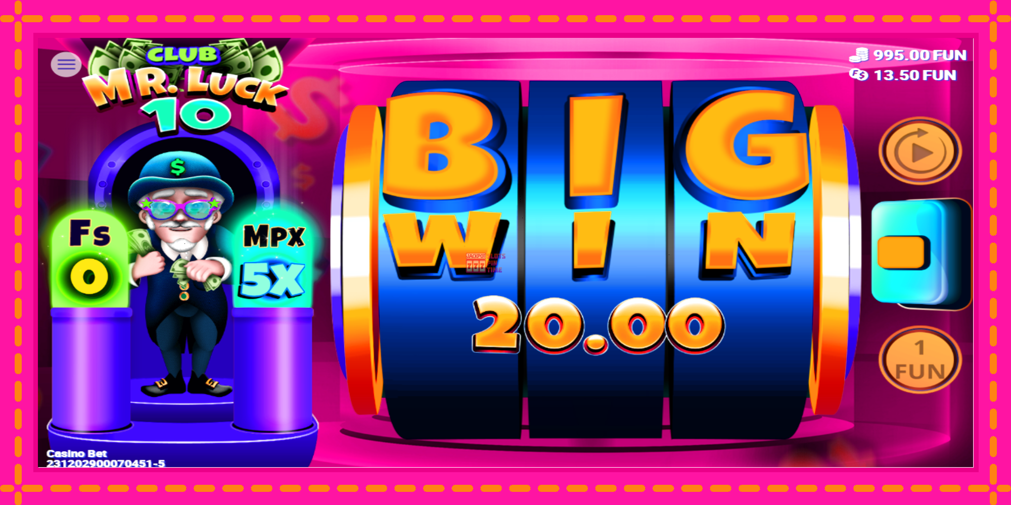 Slot machine Club Mr. Luck 10 gratuitamente, immagine 5