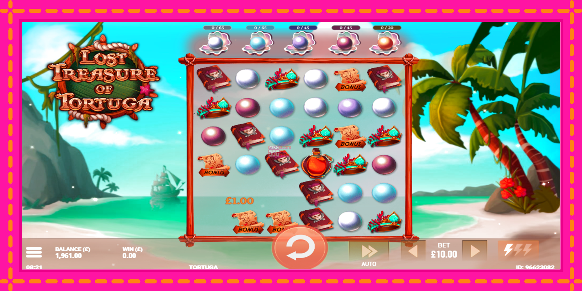 Slot machine Lost Treasure of Tortuga gratuitamente, immagine 3