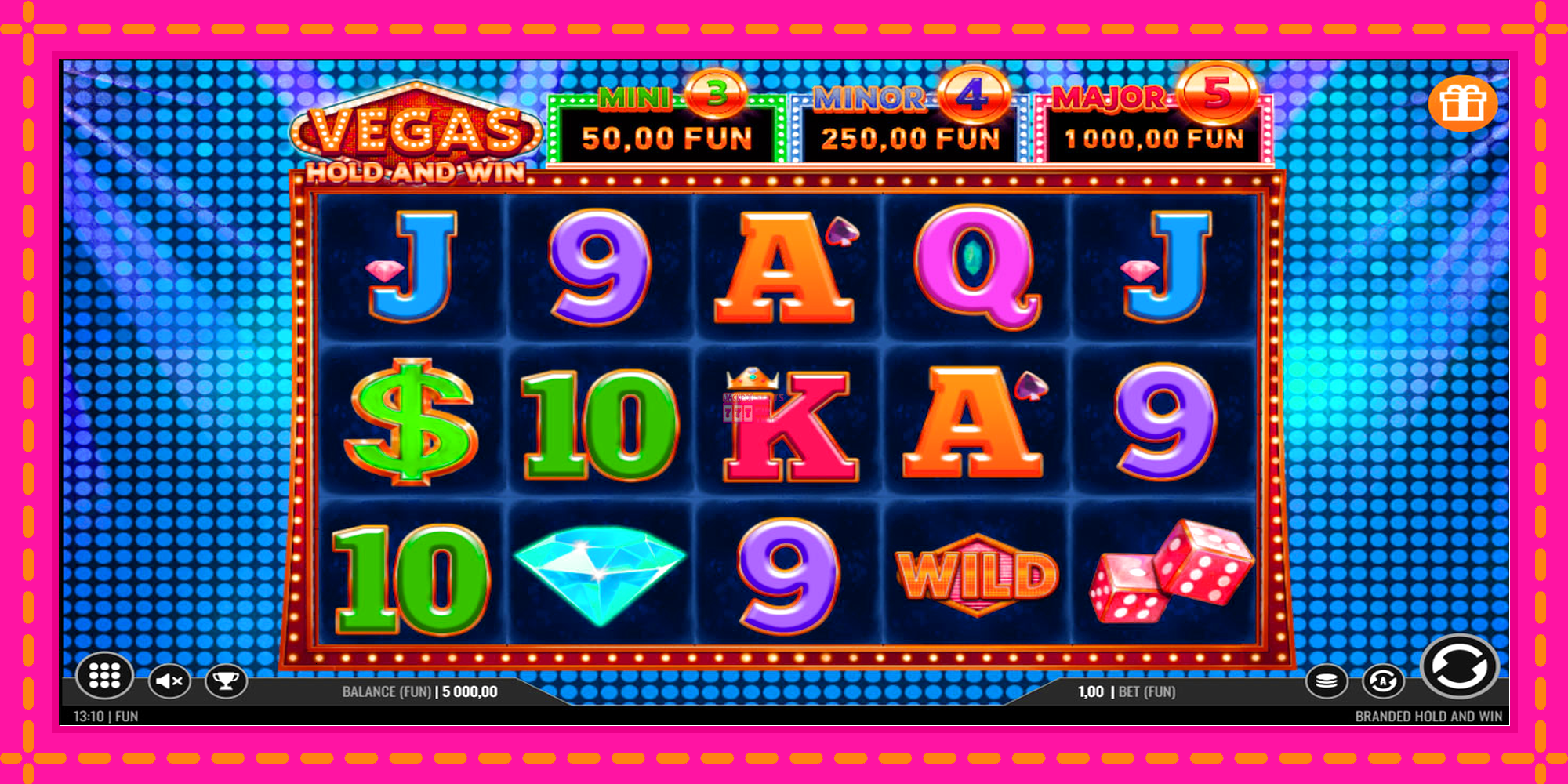 Slot machine Vegas Hold and Win gratuitamente, immagine 1