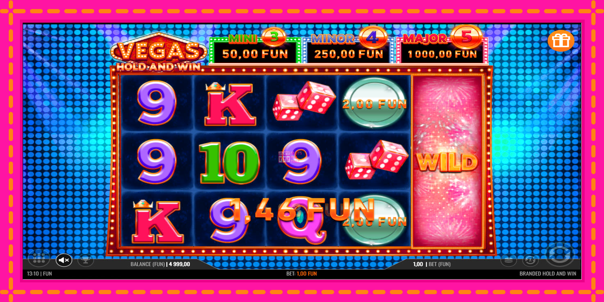 Slot machine Vegas Hold and Win gratuitamente, immagine 2