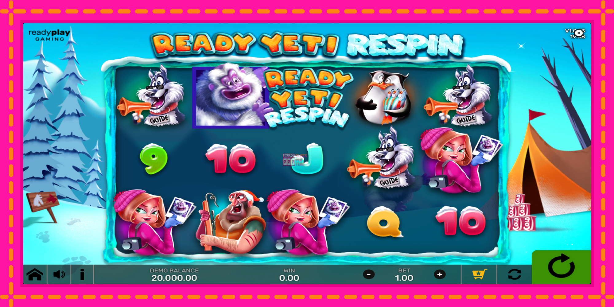 Slot machine Ready Yeti Respin gratuitamente, immagine 2