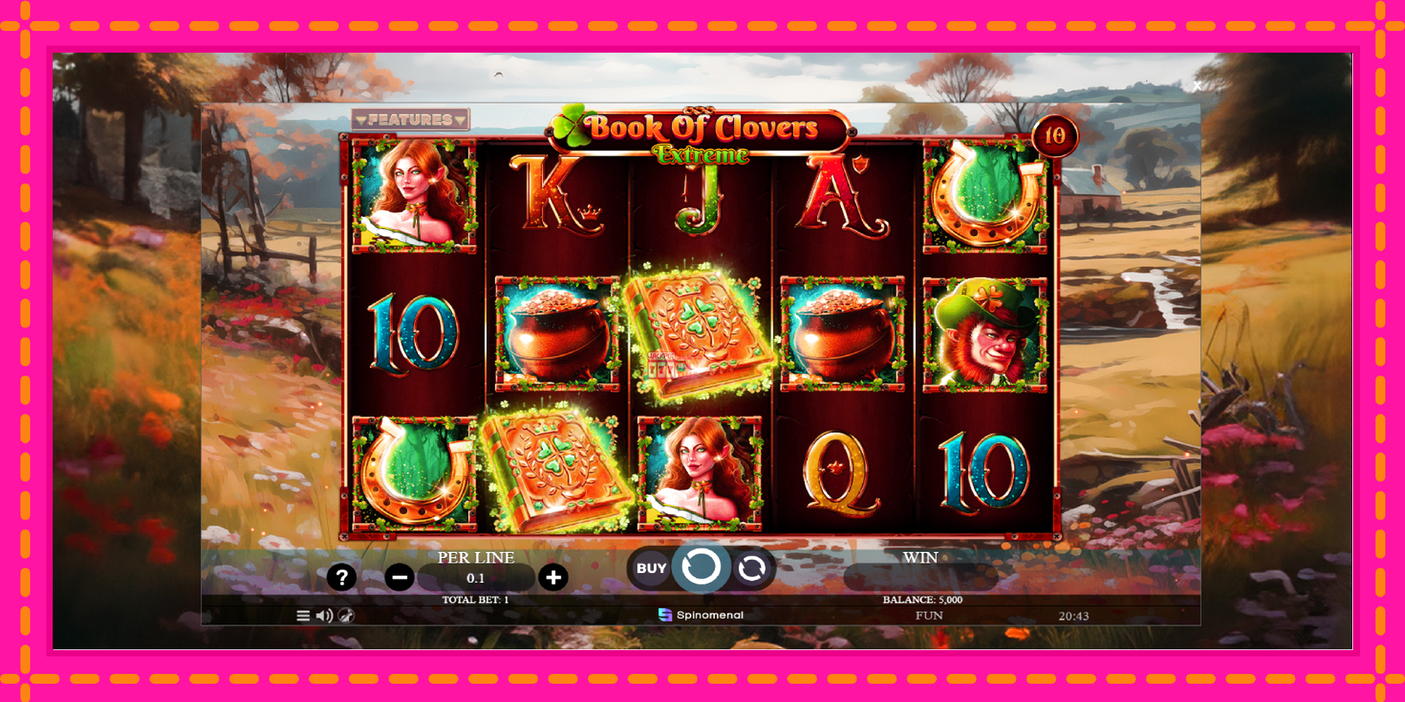 Slot machine Book of Clovers - Extreme gratuitamente, immagine 2