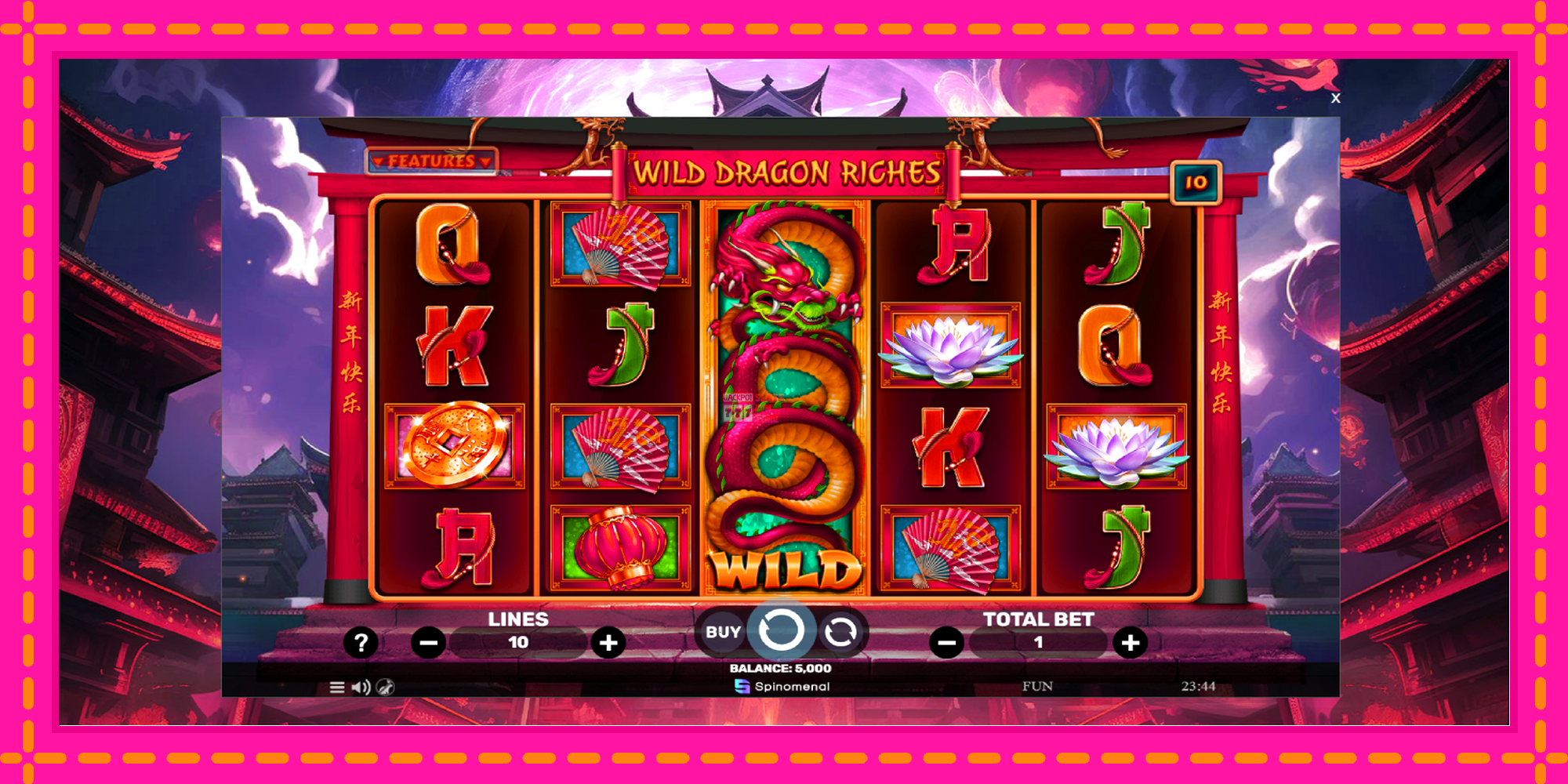 Slot machine Wild Dragon Riches gratuitamente, immagine 2