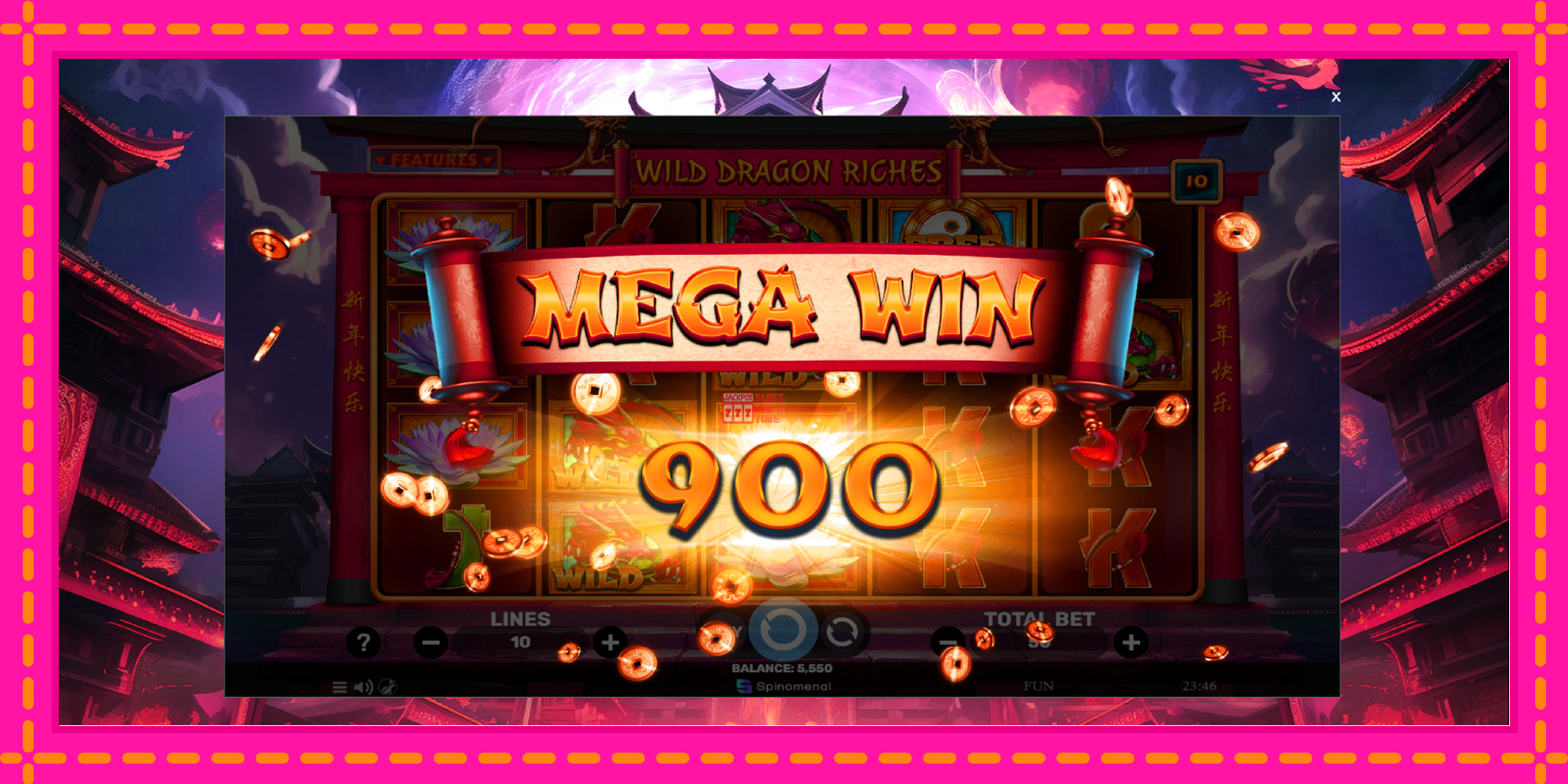 Slot machine Wild Dragon Riches gratuitamente, immagine 4