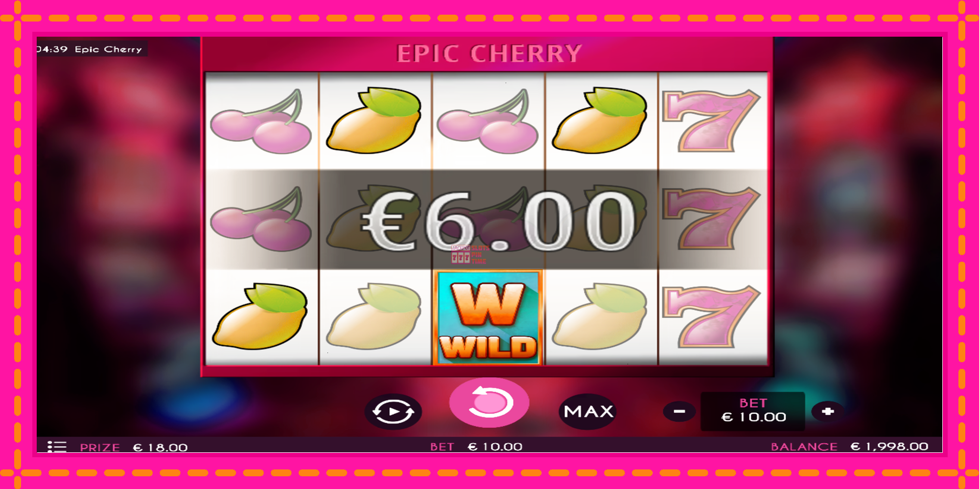 Slot machine Epic Cherry gratuitamente, immagine 3