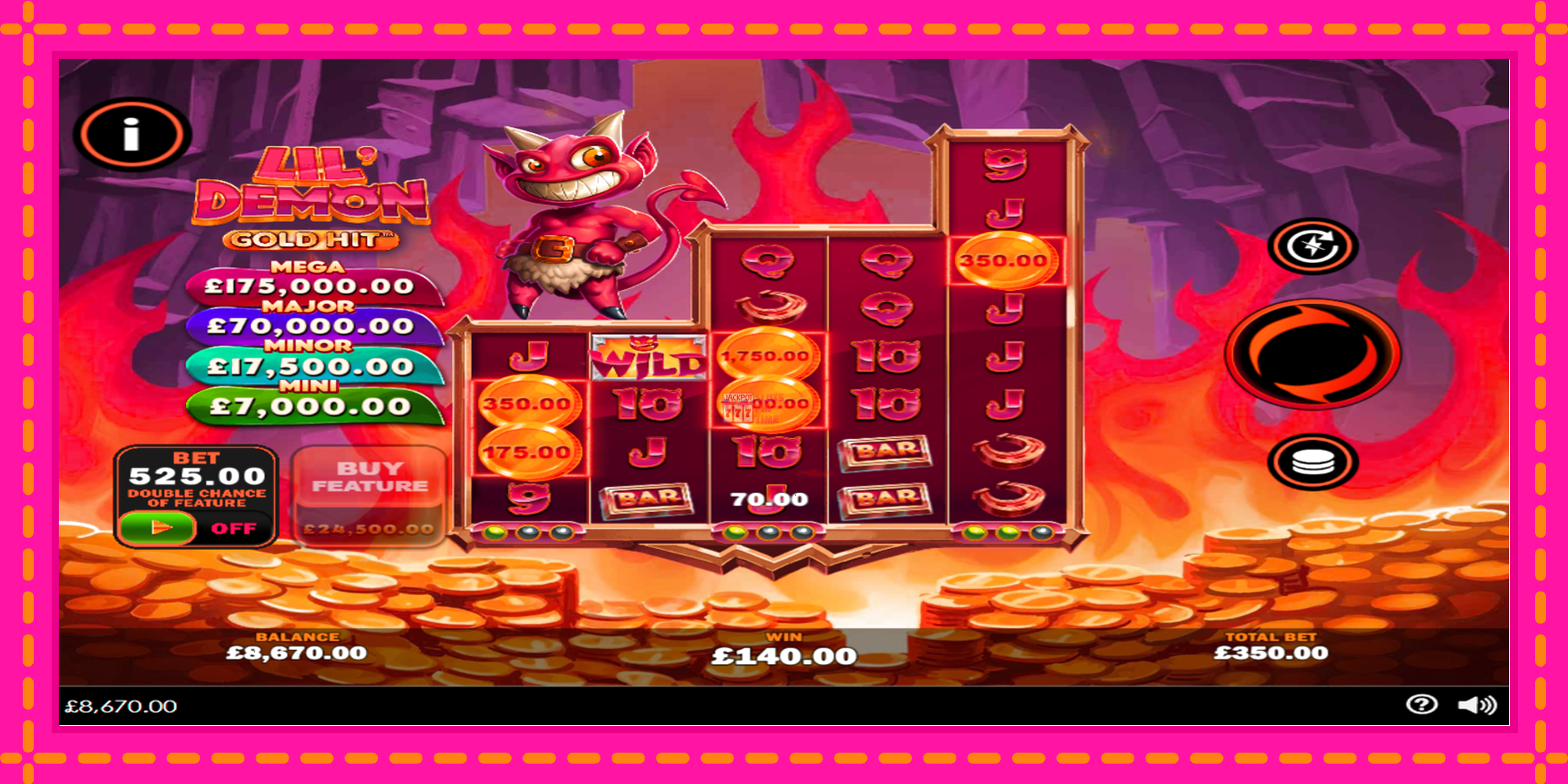 Slot machine Gold Hit: Lil Demon gratuitamente, immagine 3