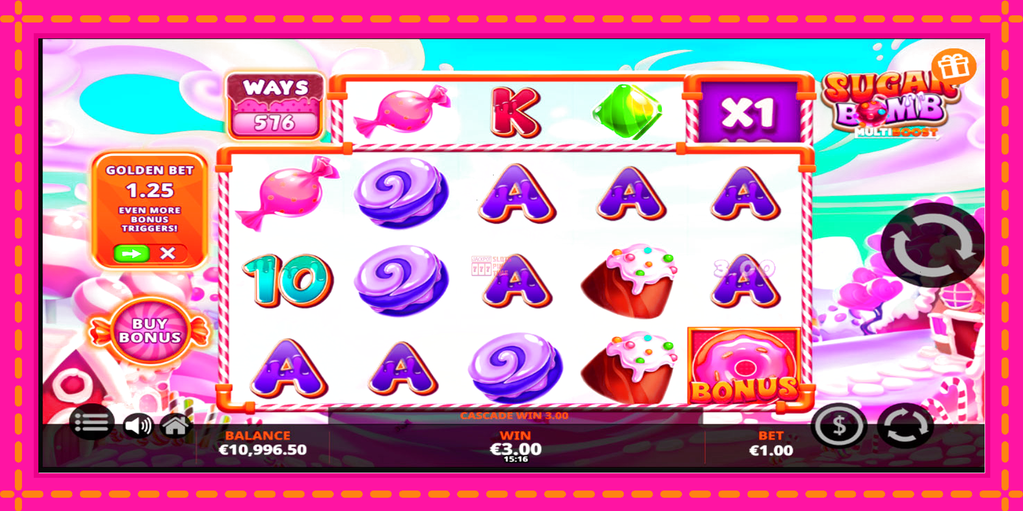 Slot machine Sugar Bomb MultiBoost gratuitamente, immagine 4