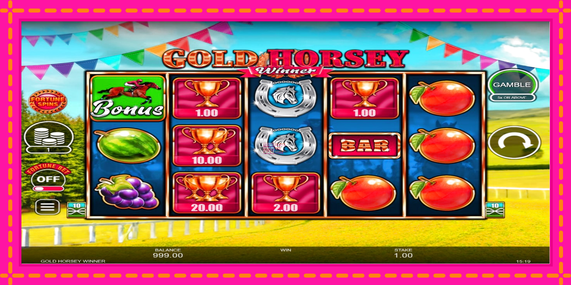 Slot machine Gold Horsey Winner gratuitamente, immagine 2