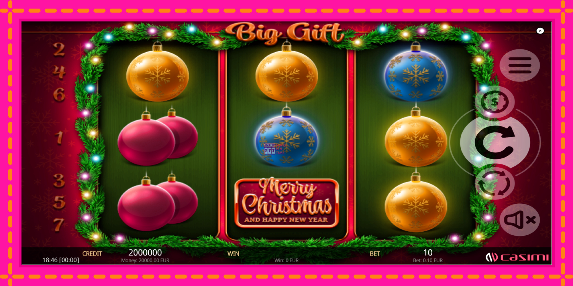 Slot machine Big Gift gratuitamente, immagine 1