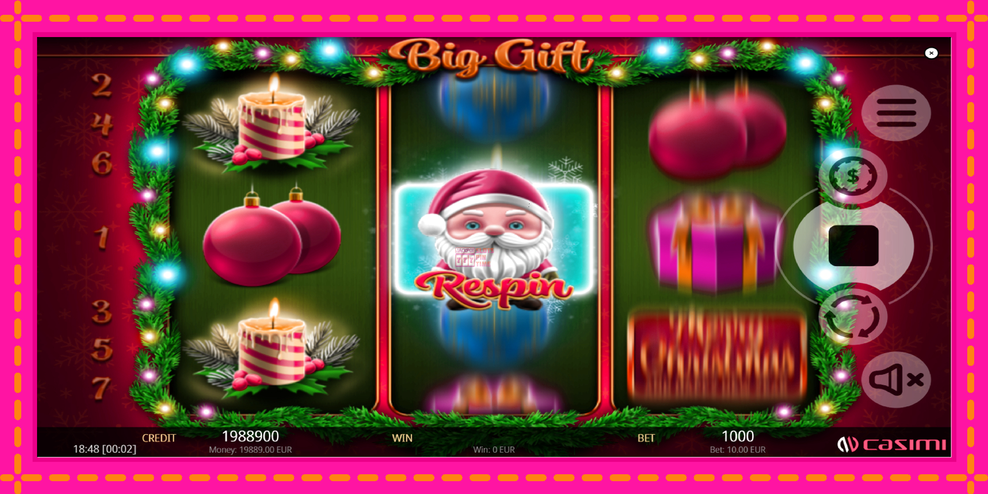 Slot machine Big Gift gratuitamente, immagine 2