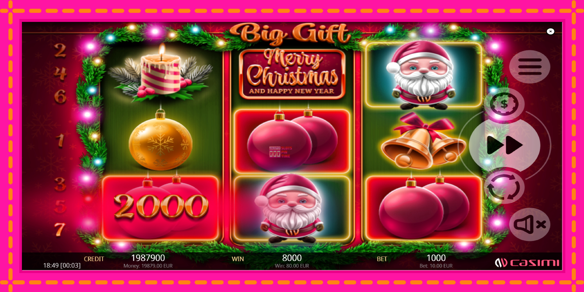 Slot machine Big Gift gratuitamente, immagine 3