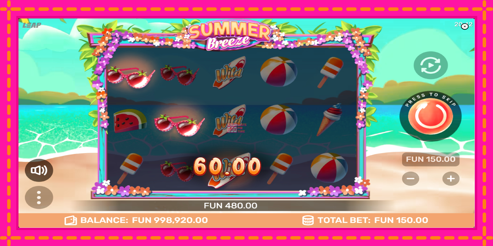 Slot machine Summer Breeze gratuitamente, immagine 4