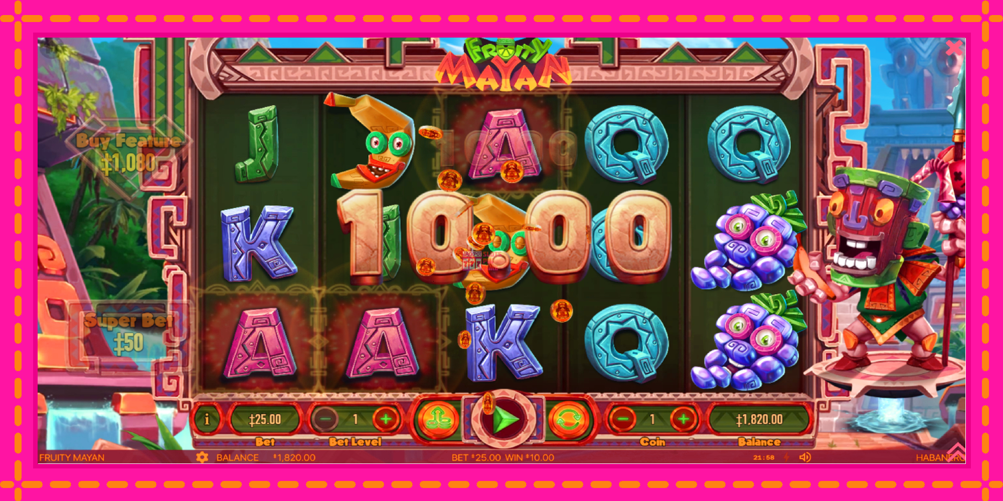 Slot machine Fruity Mayan gratuitamente, immagine 4