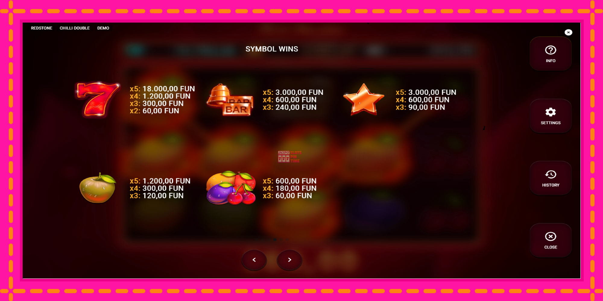 Slot machine Chilli Double gratuitamente, immagine 6