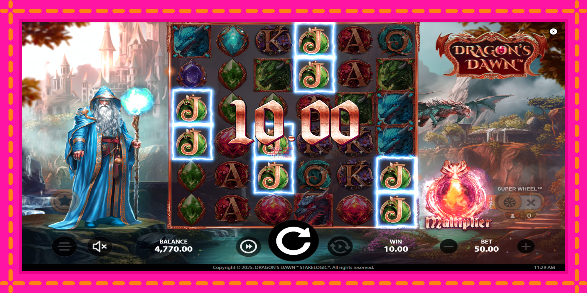 Slot machine Dragons Dawn gratuitamente, immagine 3