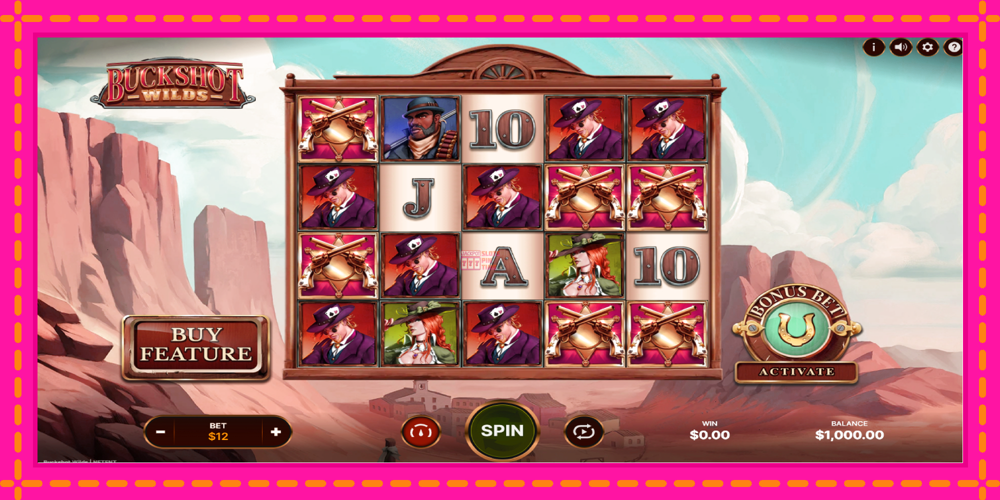 Slot machine Buckshot Wilds gratuitamente, immagine 2