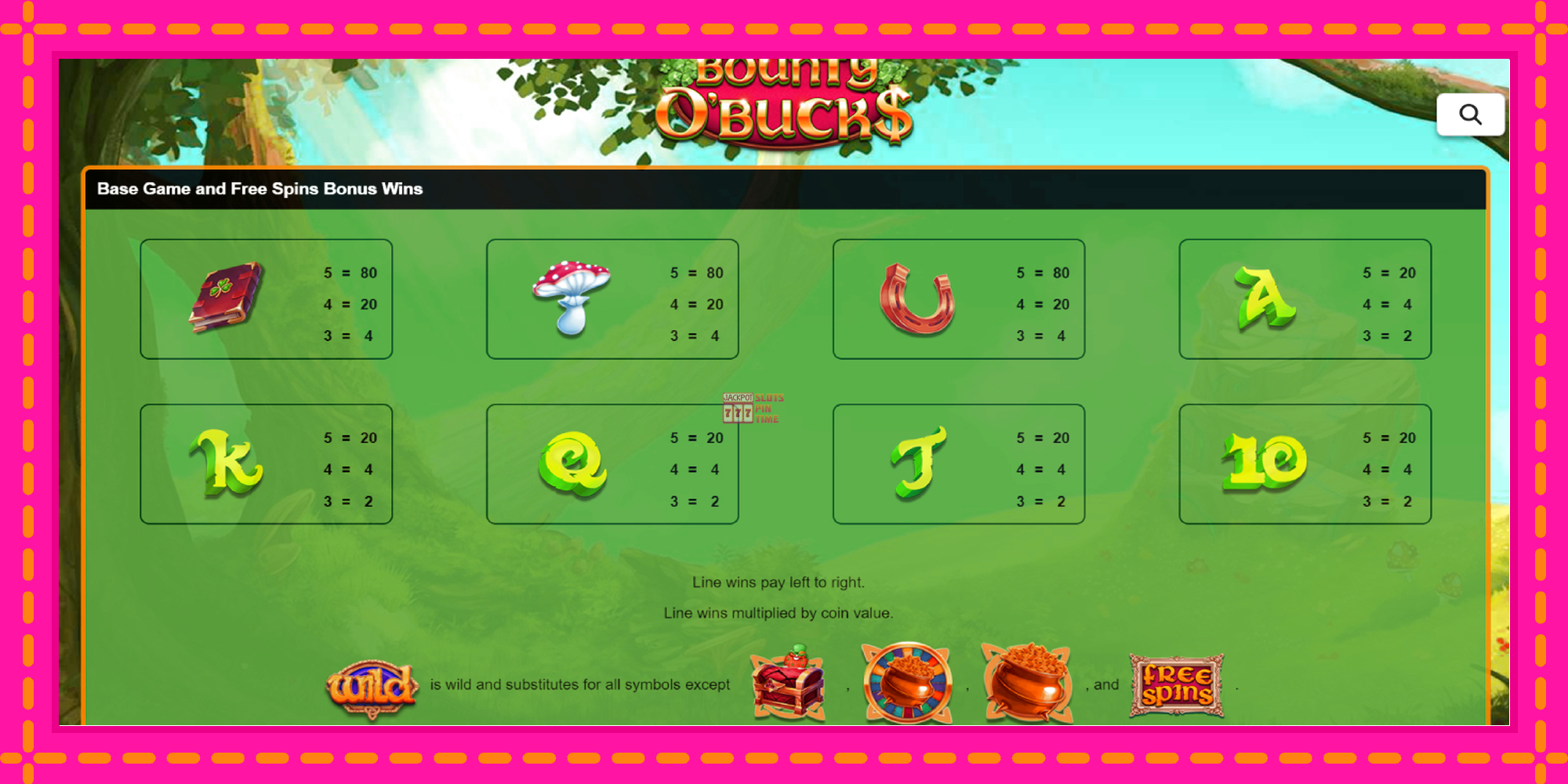 Slot machine Bounty O Bucks gratuitamente, immagine 5