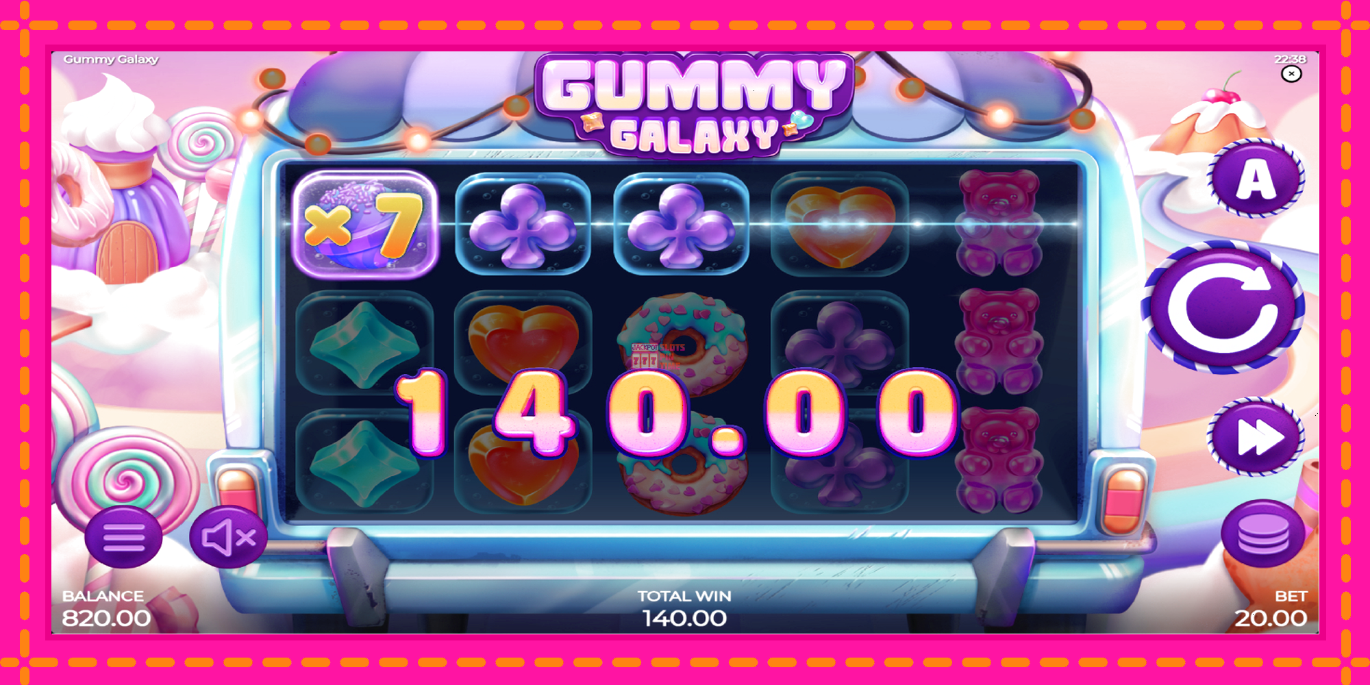 Slot machine Gummy Galaxy gratuitamente, immagine 3