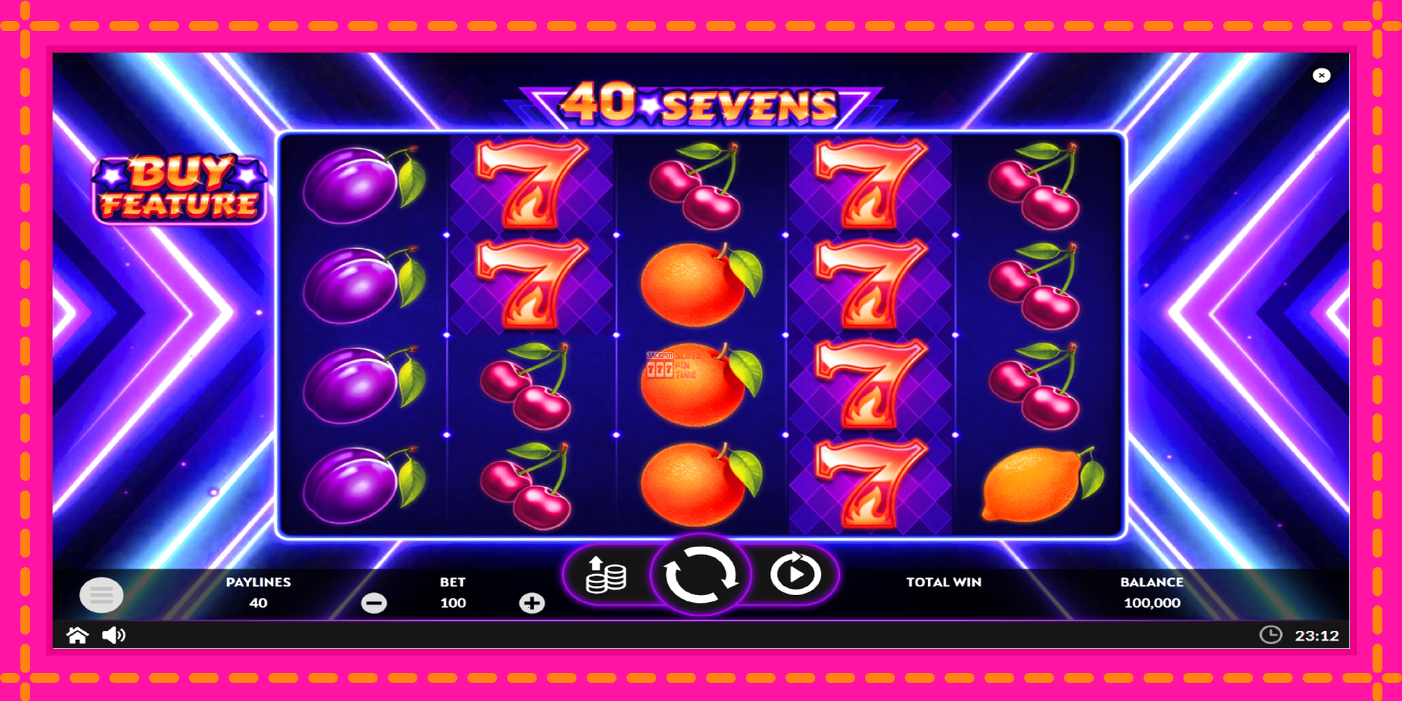 Slot machine 40 Sevens Buy Feature gratuitamente, immagine 2