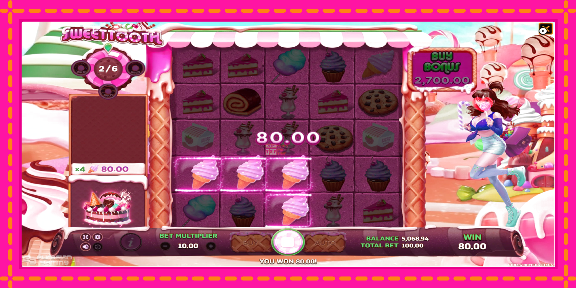 Slot machine Sweet Tooth gratuitamente, immagine 3