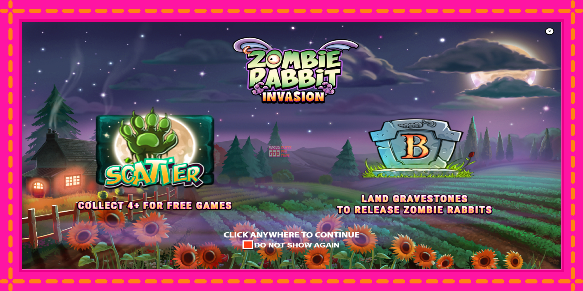 Slot machine Zombie Rabbit Invasion gratuitamente, immagine 1