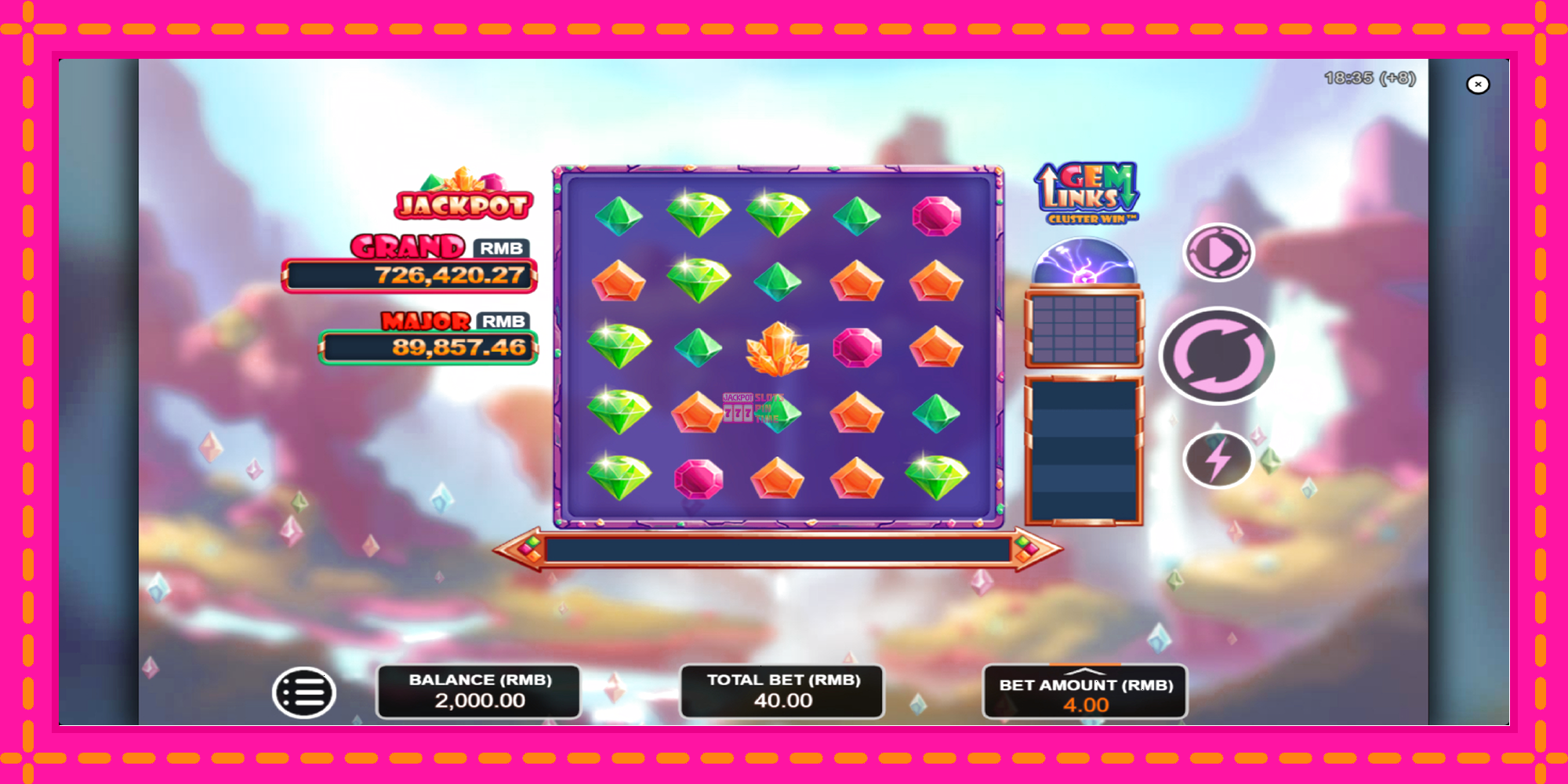 Slot machine Gem Links: Cluster Win gratuitamente, immagine 2