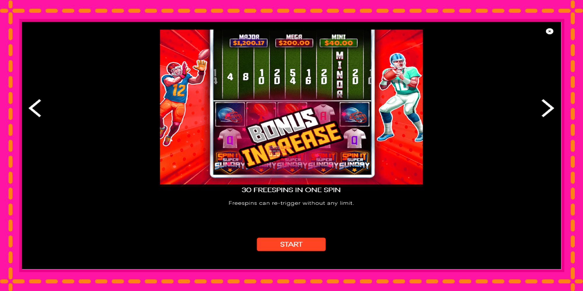 Slot machine Spin It Super Sunday gratuitamente, immagine 1