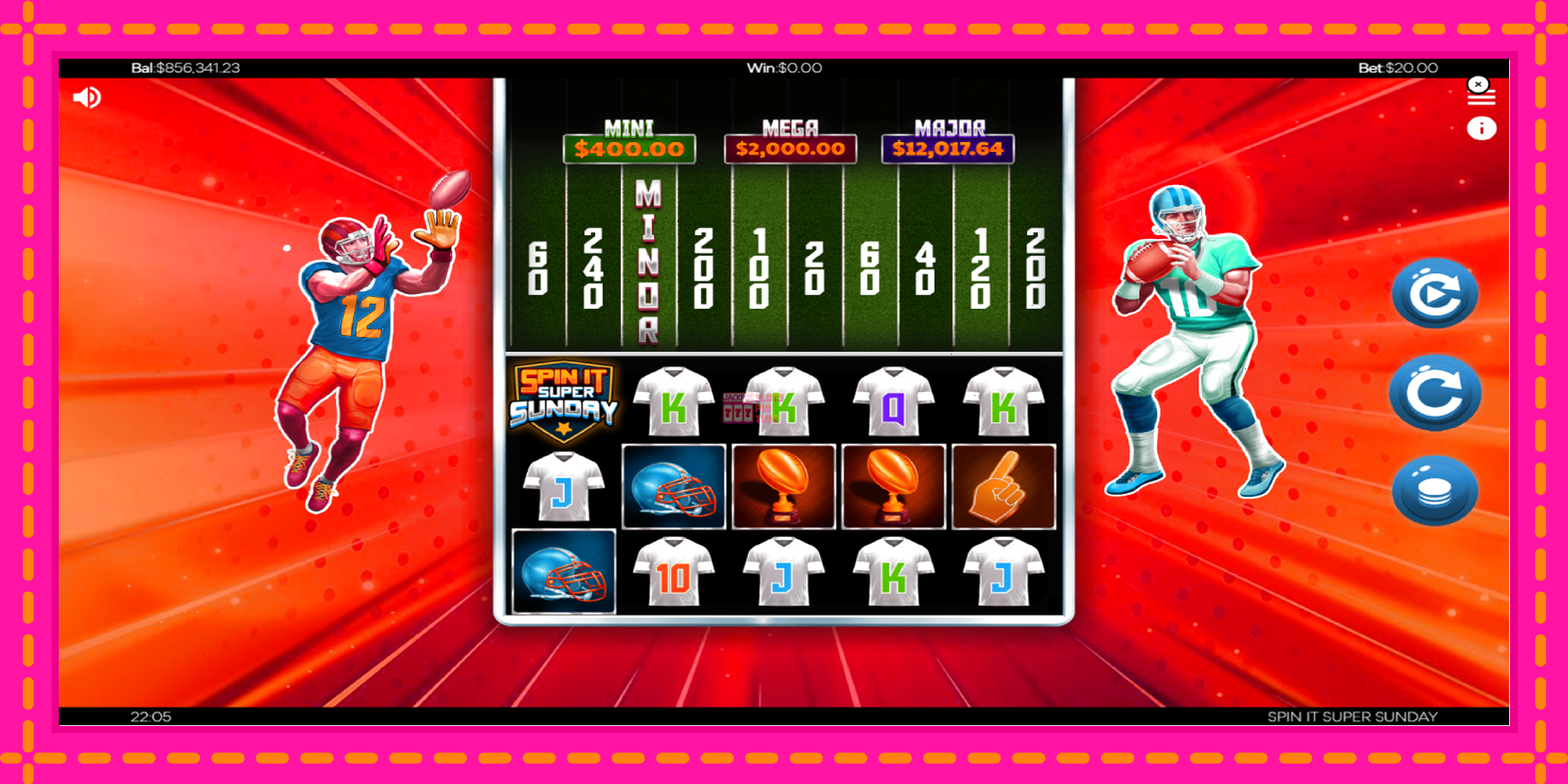 Slot machine Spin It Super Sunday gratuitamente, immagine 2