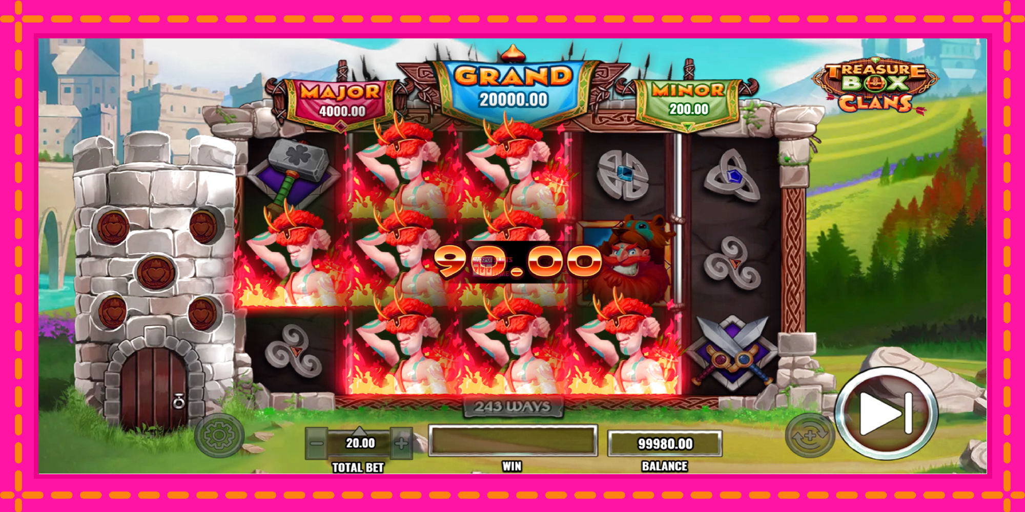 Slot machine Treasure Box Clans gratuitamente, immagine 3