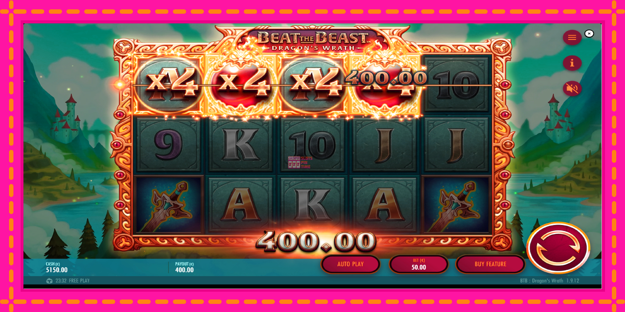 Slot machine Beat the Beast Dragons Wrath gratuitamente, immagine 4