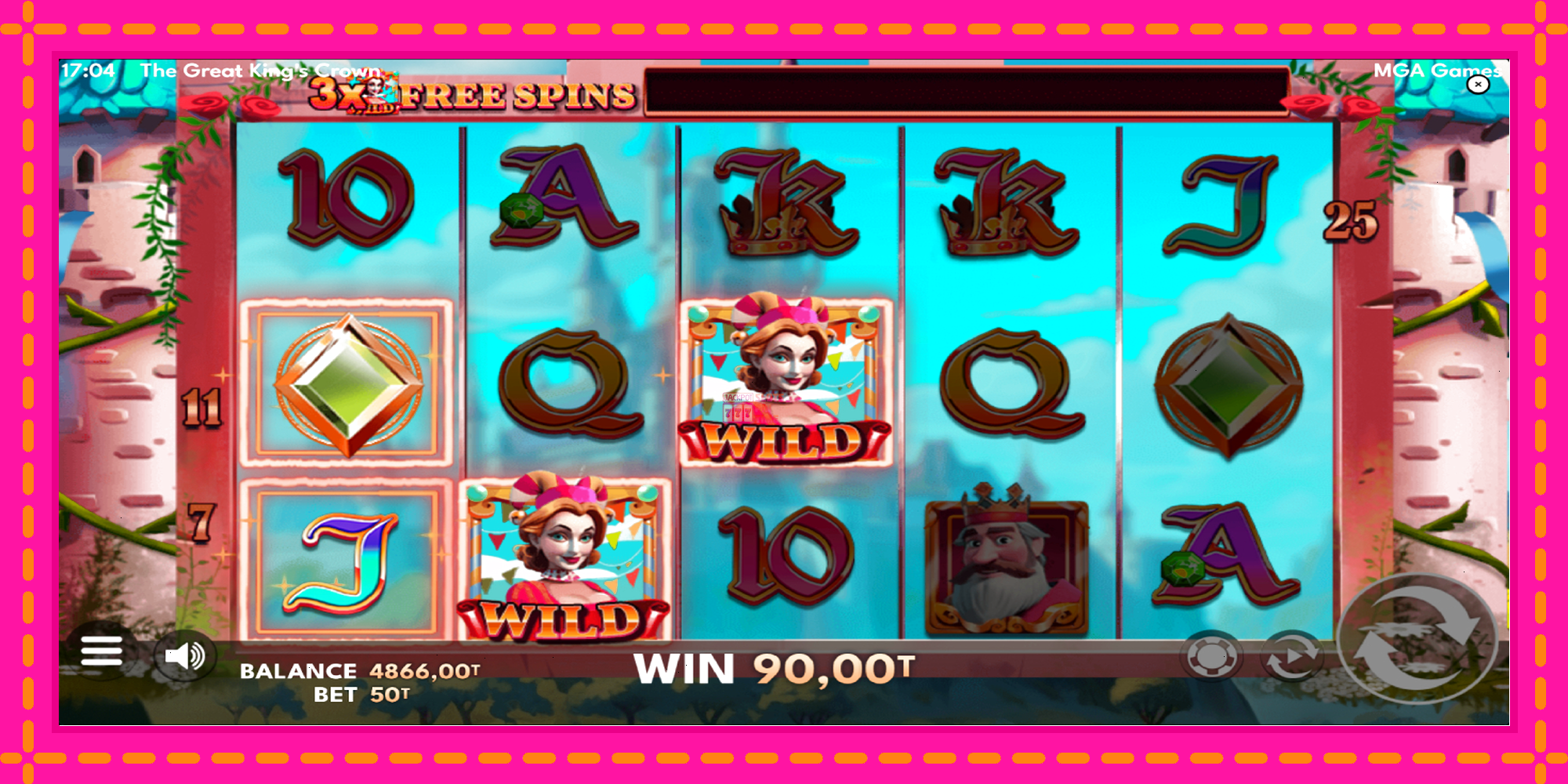 Slot machine The Great Kings Crown gratuitamente, immagine 4