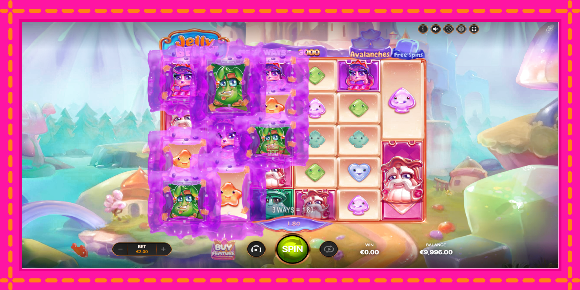 Slot machine Jelly Belly Megaways gratuitamente, immagine 3