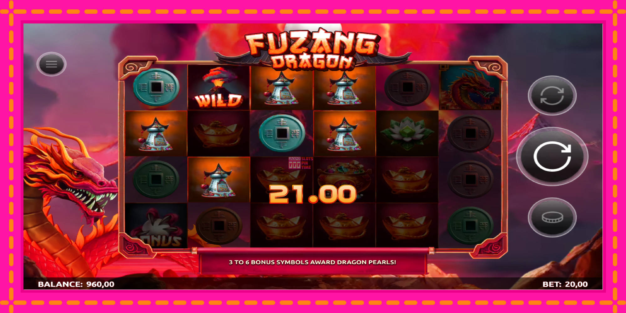 Slot machine Fuzang Dragon gratuitamente, immagine 3