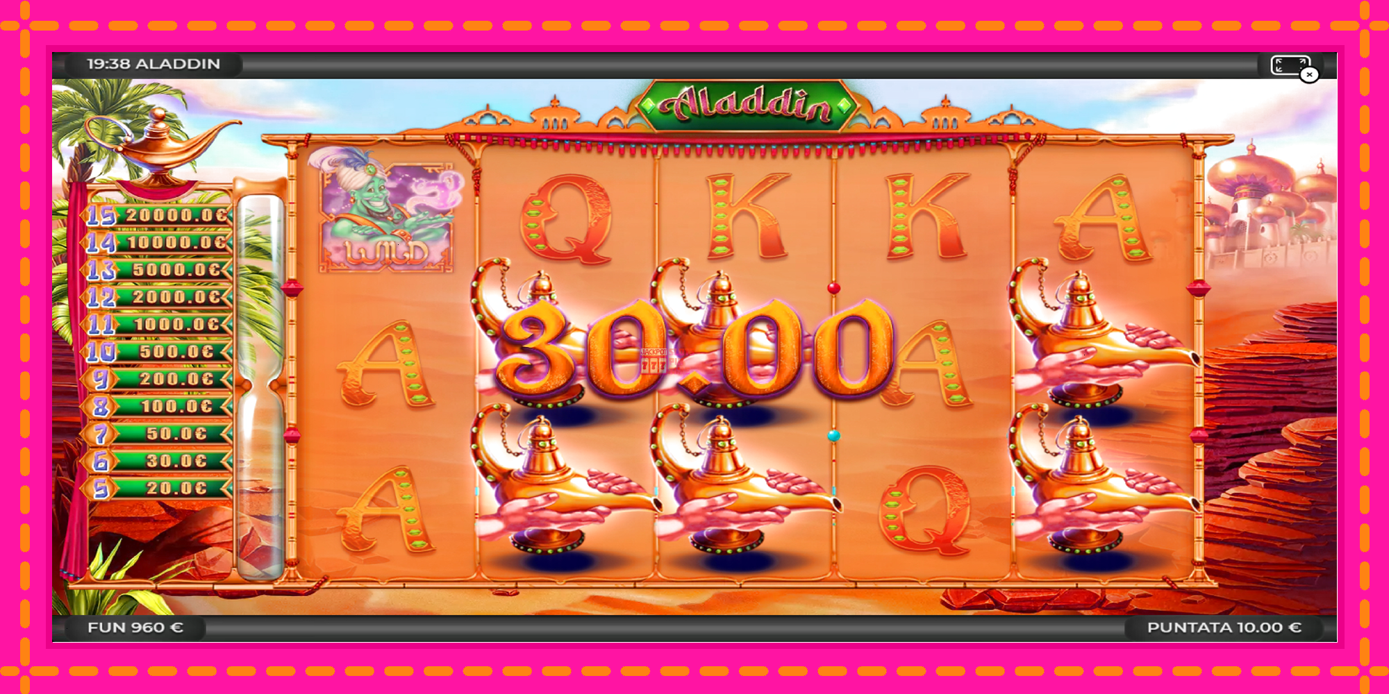 Slot machine Aladdin gratuitamente, immagine 4