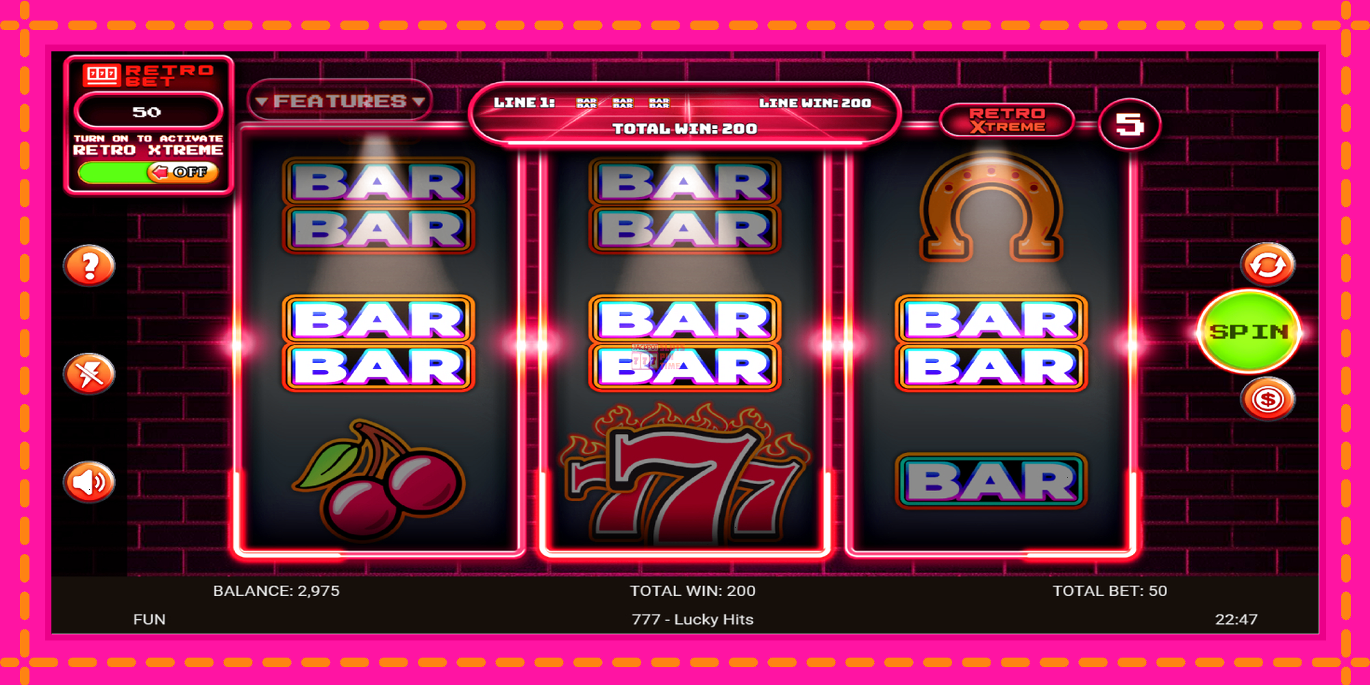 Slot machine 777 Lucky Hits gratuitamente, immagine 4