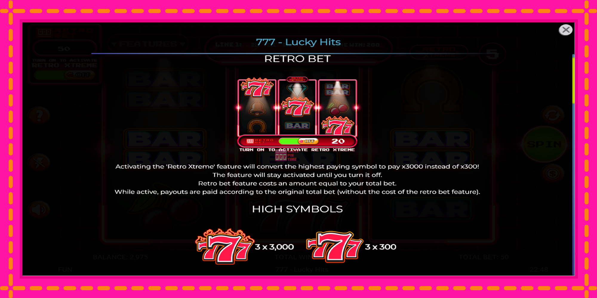 Slot machine 777 Lucky Hits gratuitamente, immagine 5