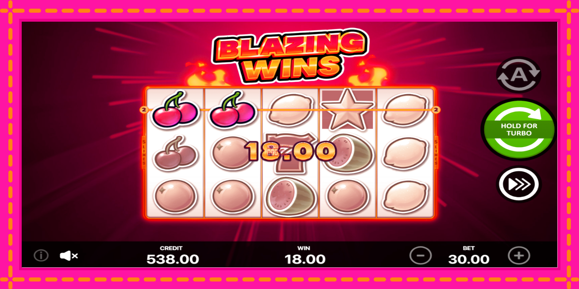 Slot machine Blazing Wins gratuitamente, immagine 3