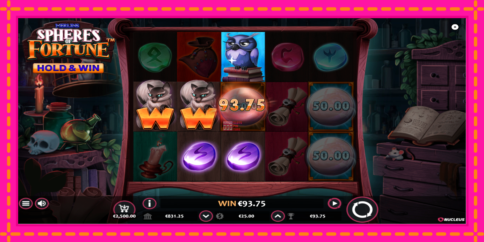 Slot machine Merlins Spheres of Fortune gratuitamente, immagine 4