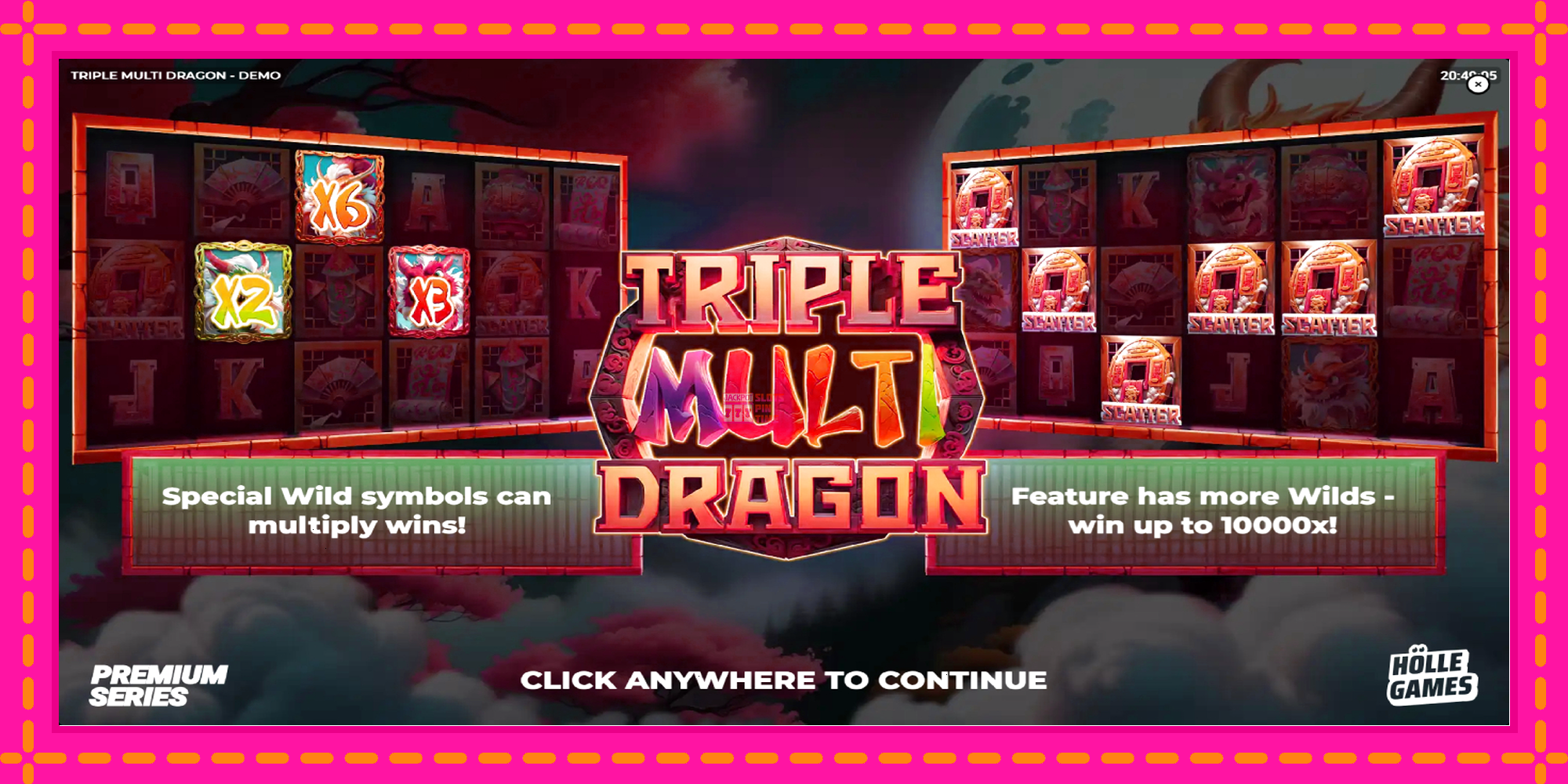 Slot machine Triple Multi Dragon gratuitamente, immagine 1