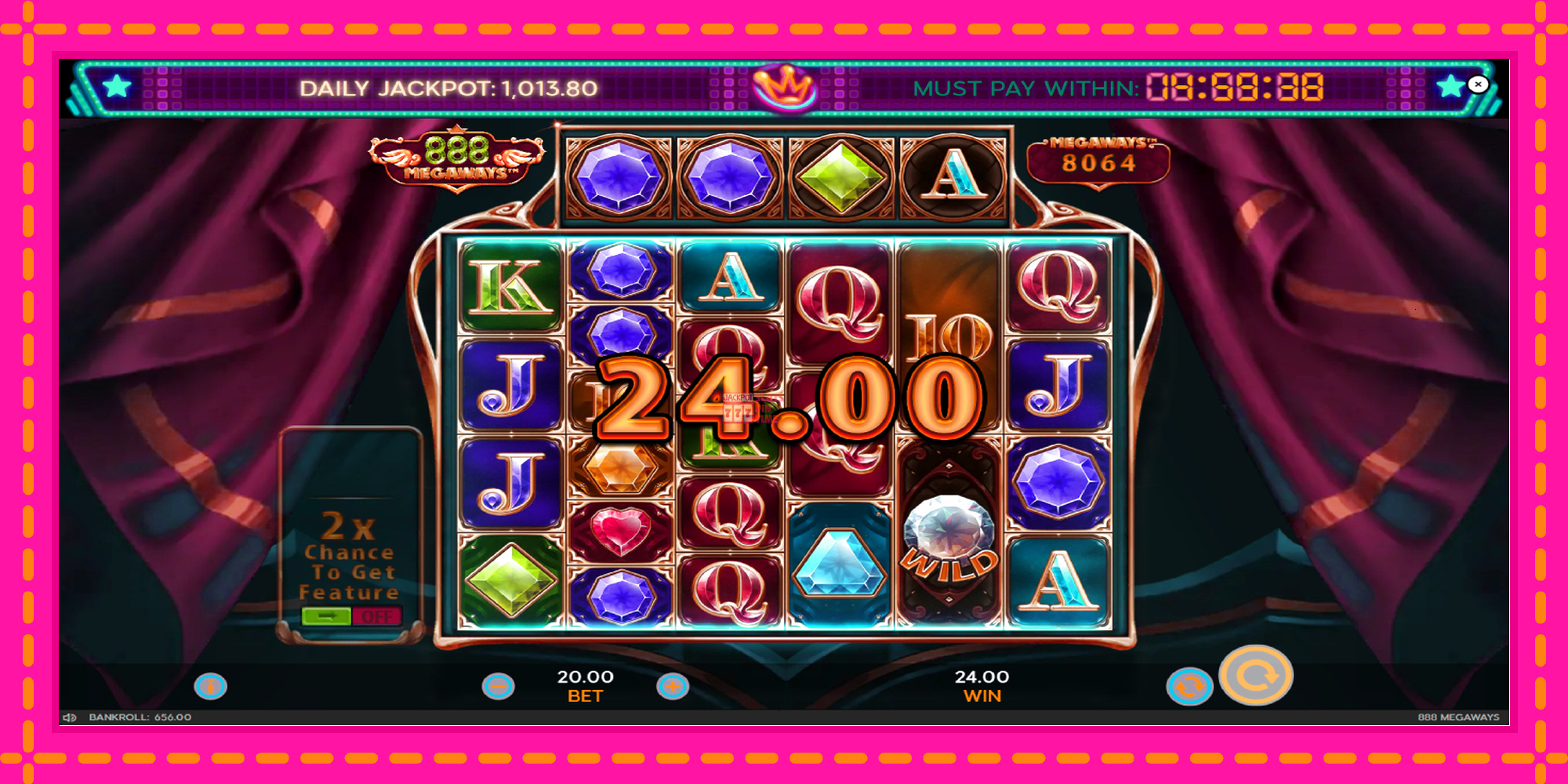 Slot machine 888 Megaways gratuitamente, immagine 5