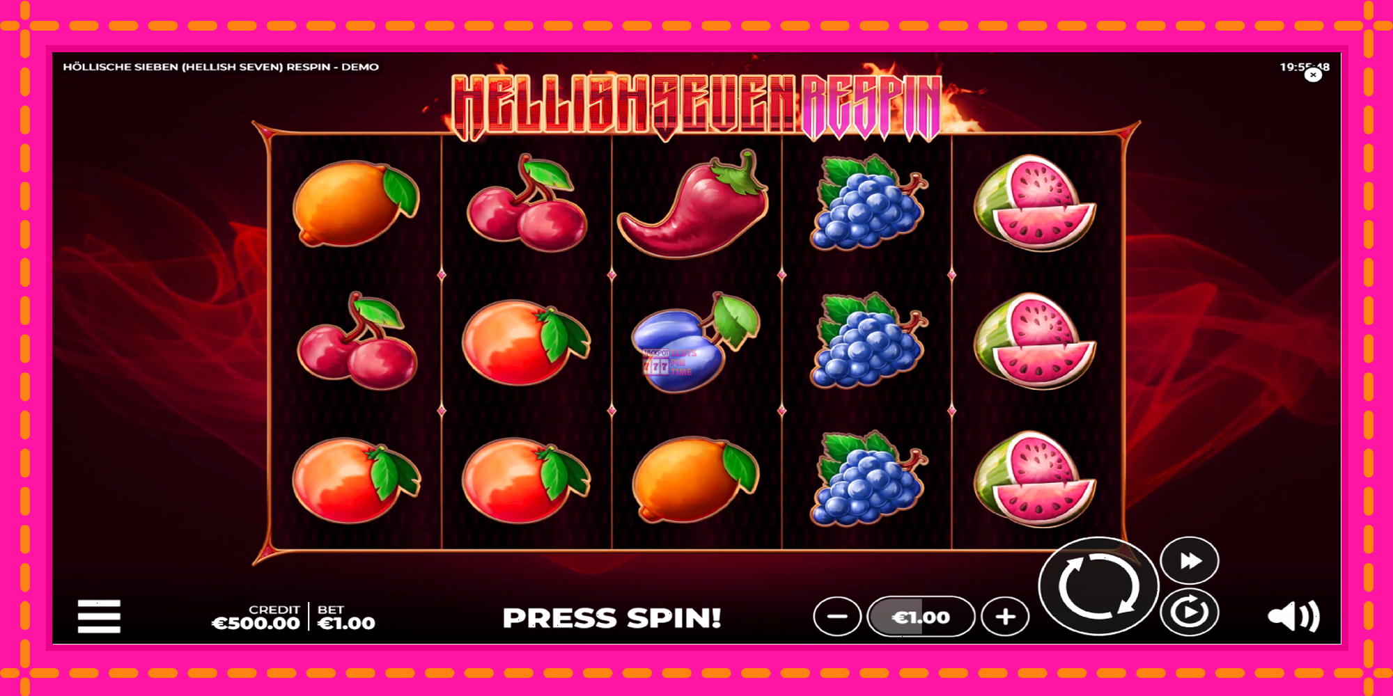 Slot machine Hellish Seven Respin gratuitamente, immagine 2