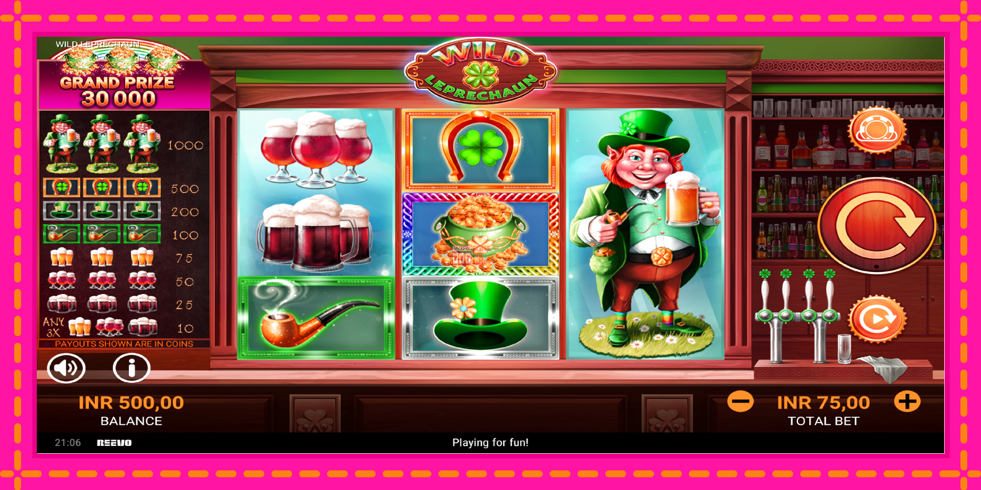 Slot machine Wild Leprechaun gratuitamente, immagine 2