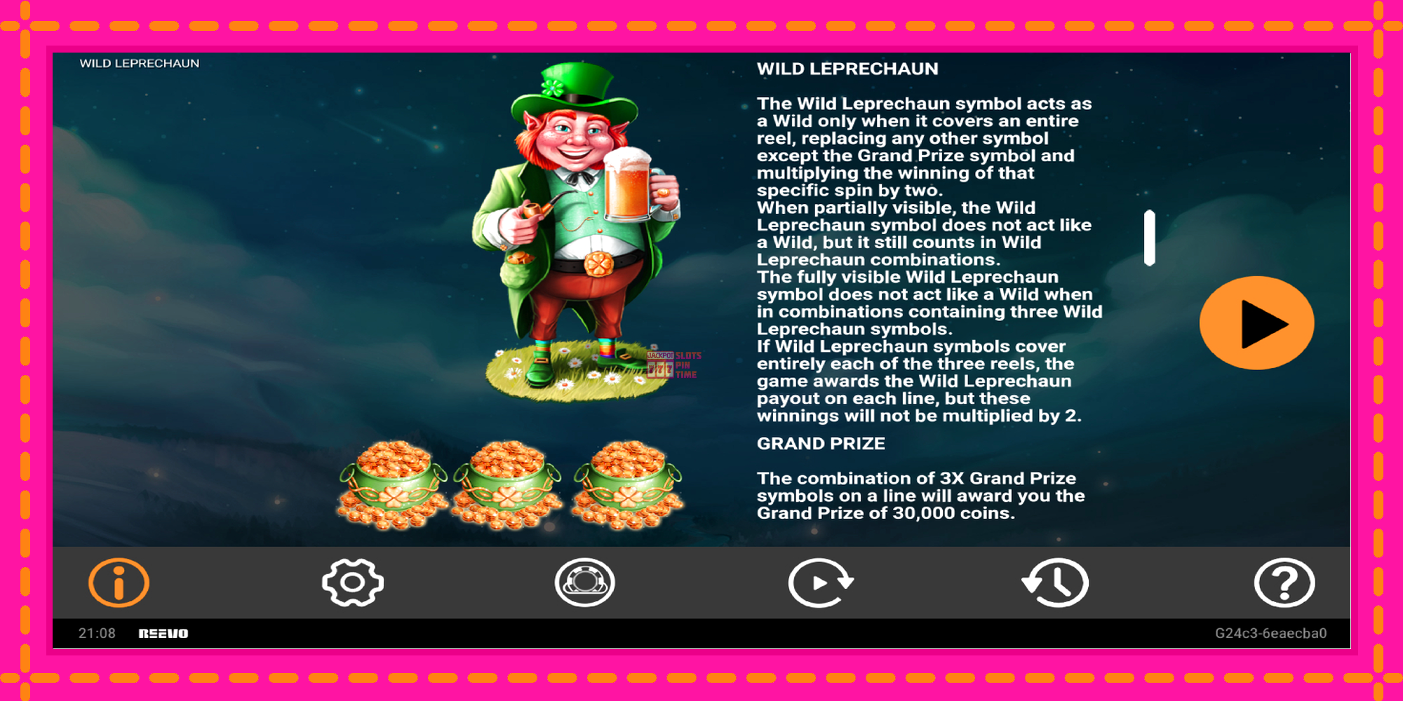 Slot machine Wild Leprechaun gratuitamente, immagine 5