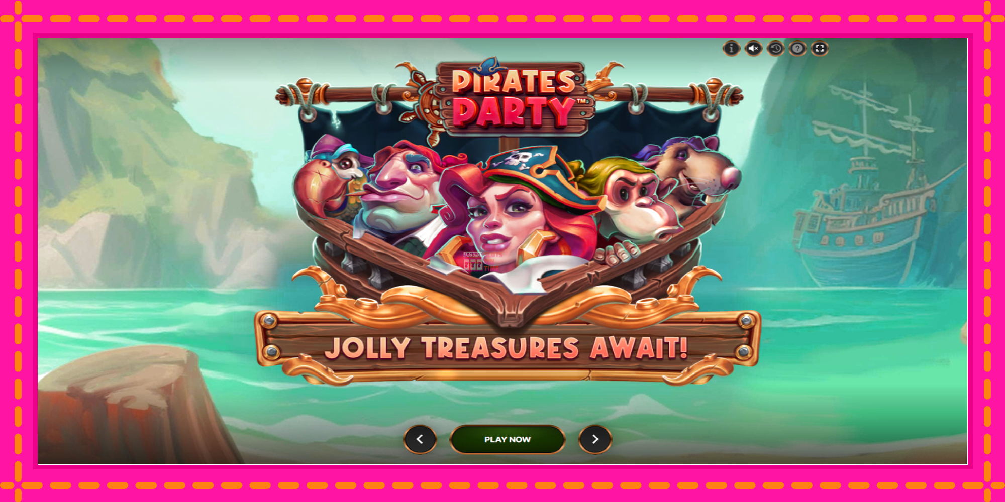 Slot machine Pirates Party gratuitamente, immagine 1