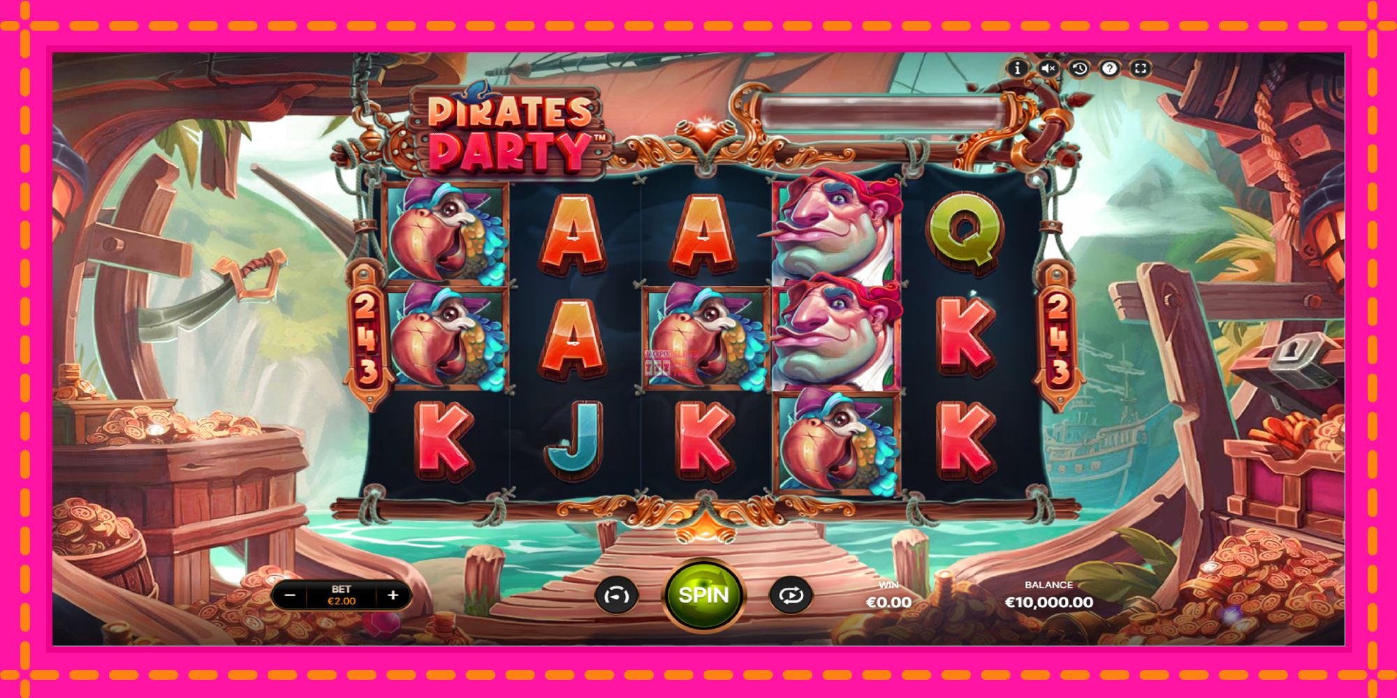 Slot machine Pirates Party gratuitamente, immagine 2