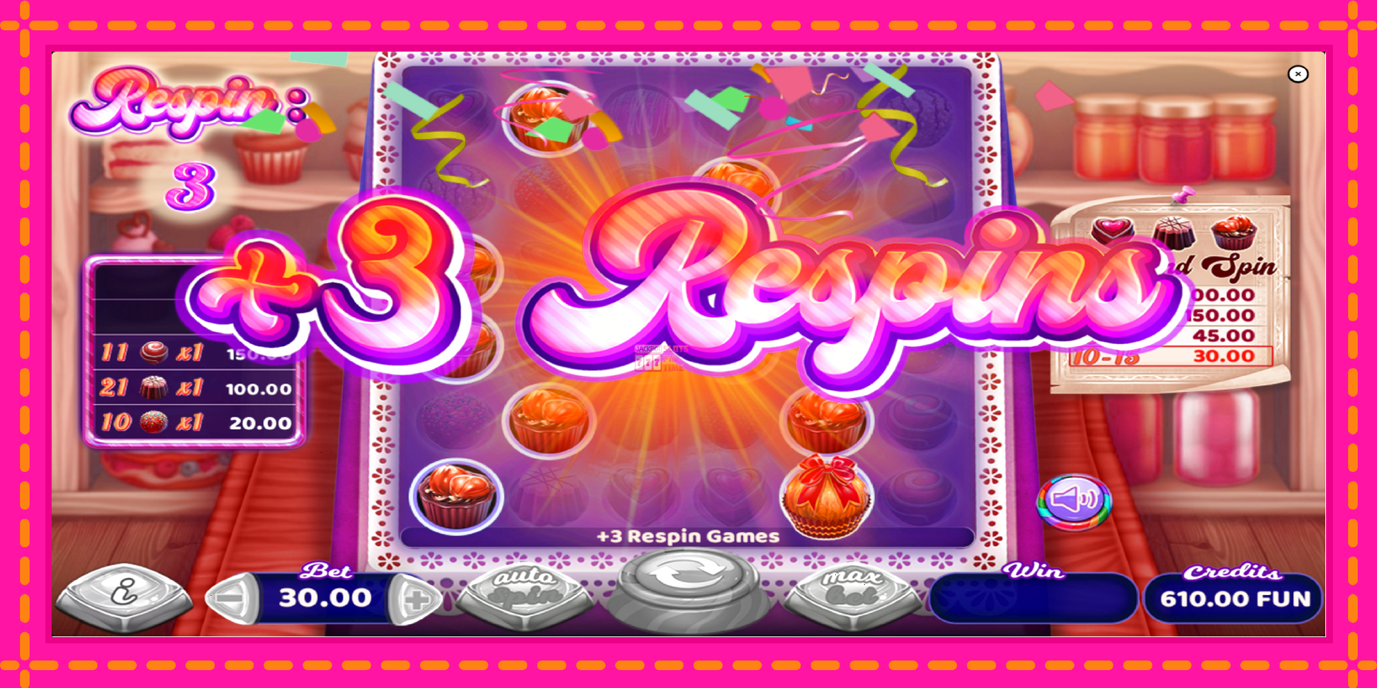 Slot machine Mini Pralines gratuitamente, immagine 5