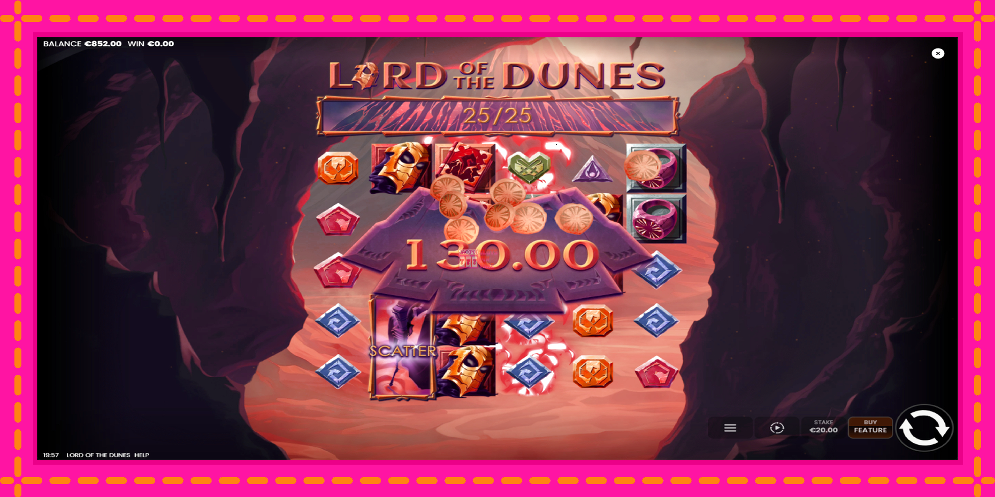 Slot machine Lord of the Dunes gratuitamente, immagine 4