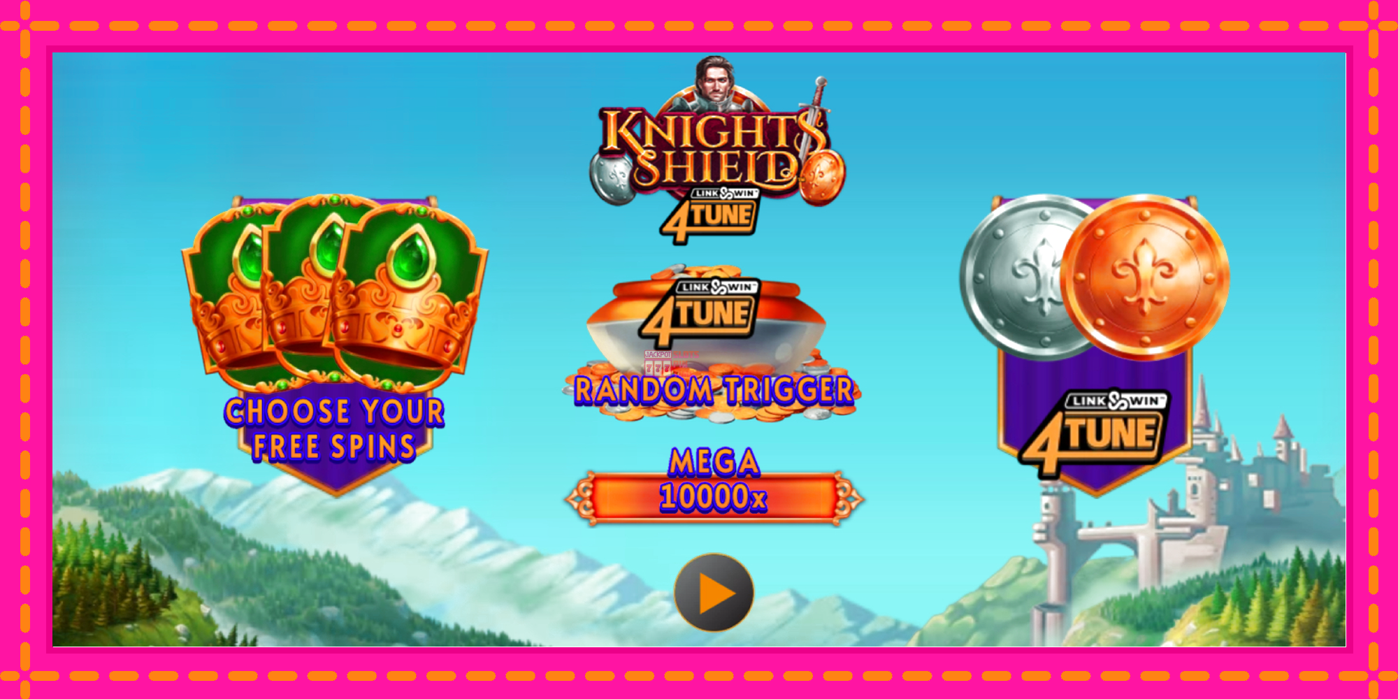 Slot machine Knights Shield Link & Win 4Tune gratuitamente, immagine 1