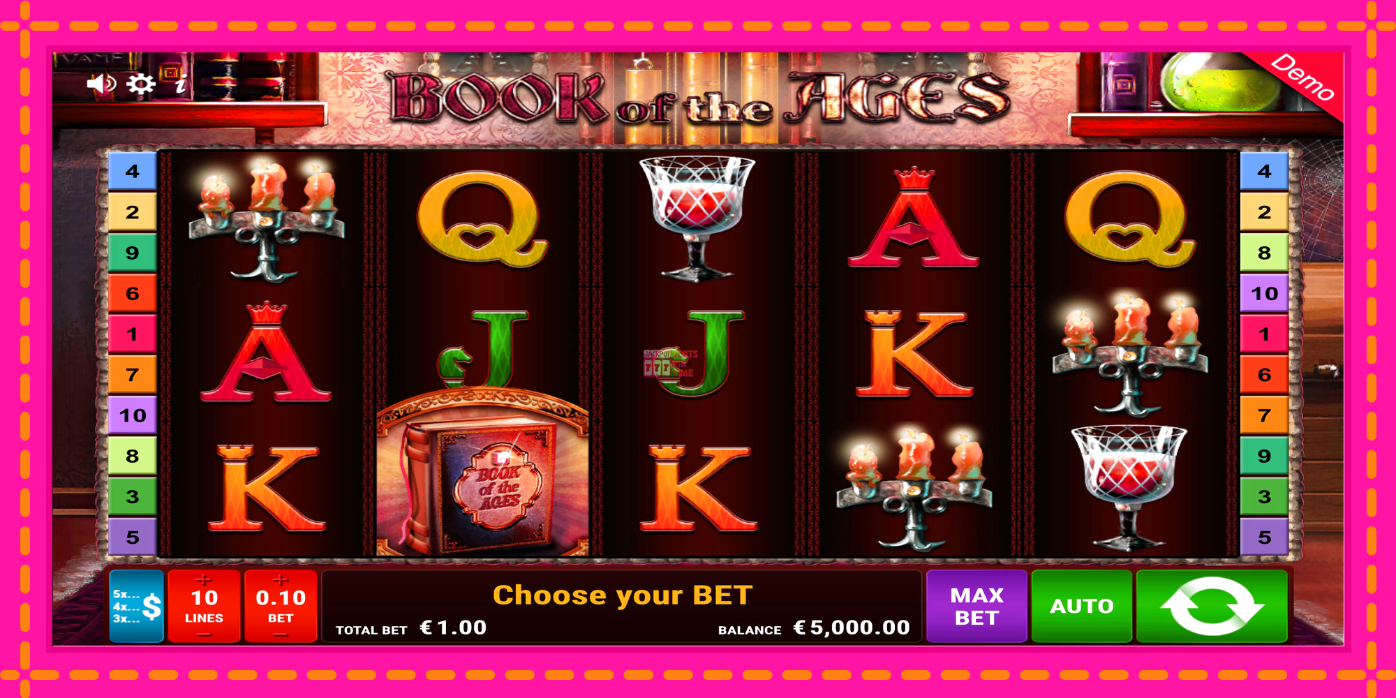 Slot machine Book of the Ages gratuitamente, immagine 1